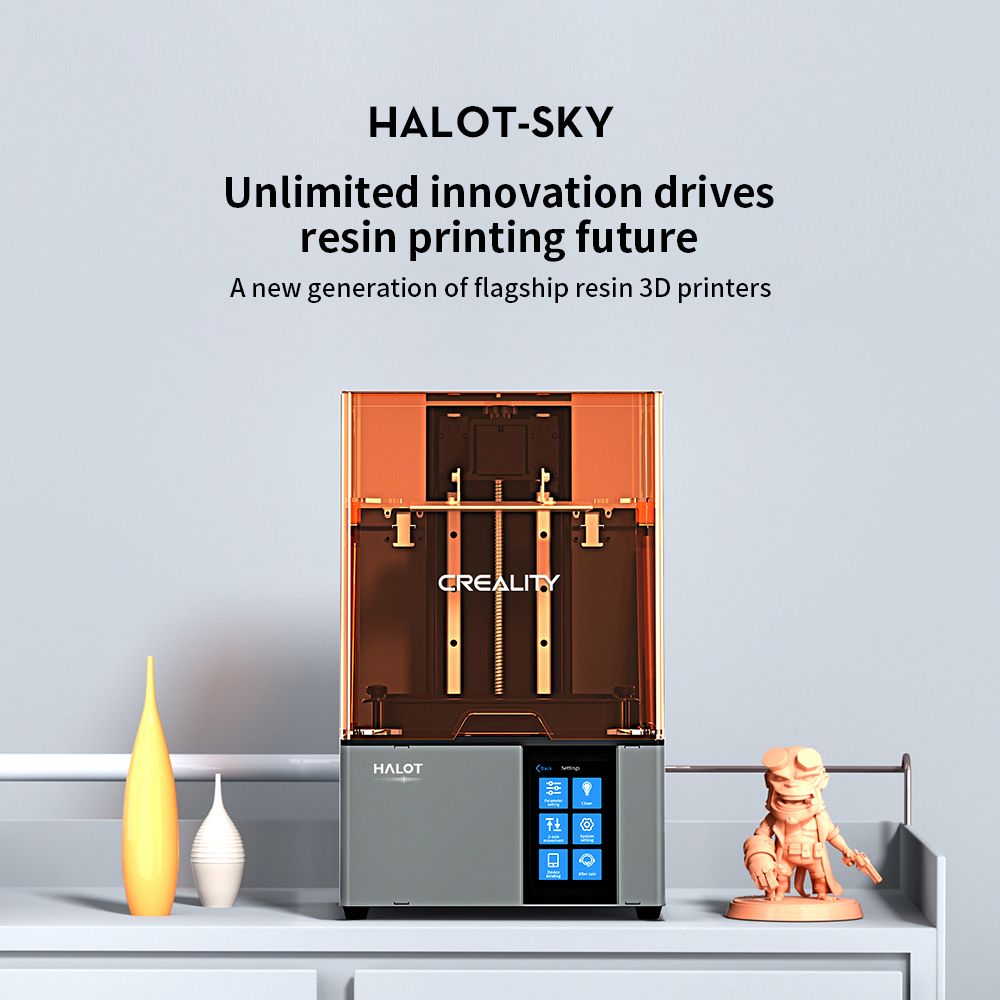 Creality Halot-Sky 2022 Resin 3D Printer – AL-NABAA