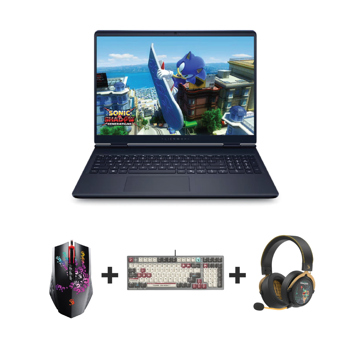 Dell Alienware 16 Aurora Gaming Laptop - 16" WQXGA 120Hz - Intel Core 9-270H - 16GB RAM - 1TB SSD - NVIDIA RTX 5060 8GB - WIN 11 PRO K + Mouse + Keyboard + Headset Bundle