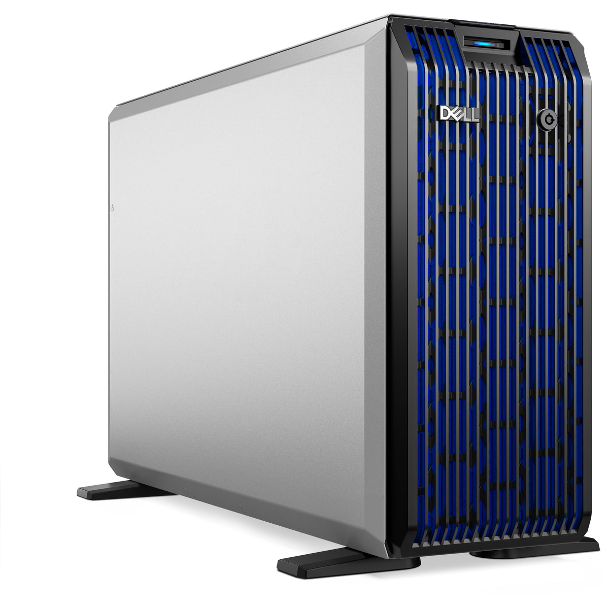 خادم برج Dell PowerEdge T360، بمعالج Xeon 6315P بتردد 2.8 جيجاهرتز و4 أنوية، وذاكرة وصول عشوائي (RAM) سعة 16 جيجابايت من نوع DDR5 ECC، وقرص صلب سعة 2 تيرابايت، وقرص SSD سعة 480 جيجابايت، وبطاقة تحكم RAID من نوع PERC H355.
