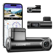 AZDOME M330 MAX Mirror Dash Cam 2-Channel 4K UHD Front & Rear Recording, Smart Rearview Mirror Camera, Built-in WiFi, Night Vision, Parking Monitor, G-Sensor, Loop Recording