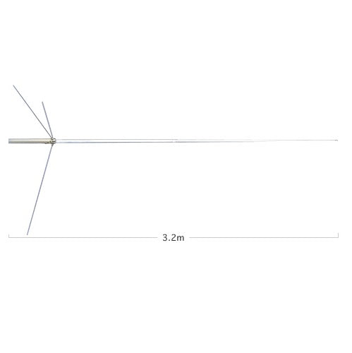 MOTOROLA Diamond F22H 144–174 MHz VHF Base Antenna – 6.7 dB Gain, 350W Max Power, 3.2m Length, Omnidirectiona