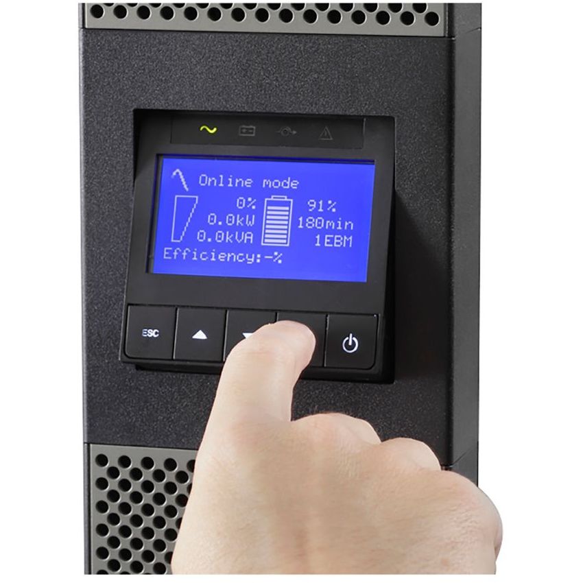 Eaton 9PX 6 kVA / 5.4 kW Online Double-Conversion UPS – Hot-Swappable Batteries, Network Management, Rack/Tower, True Sine Wave