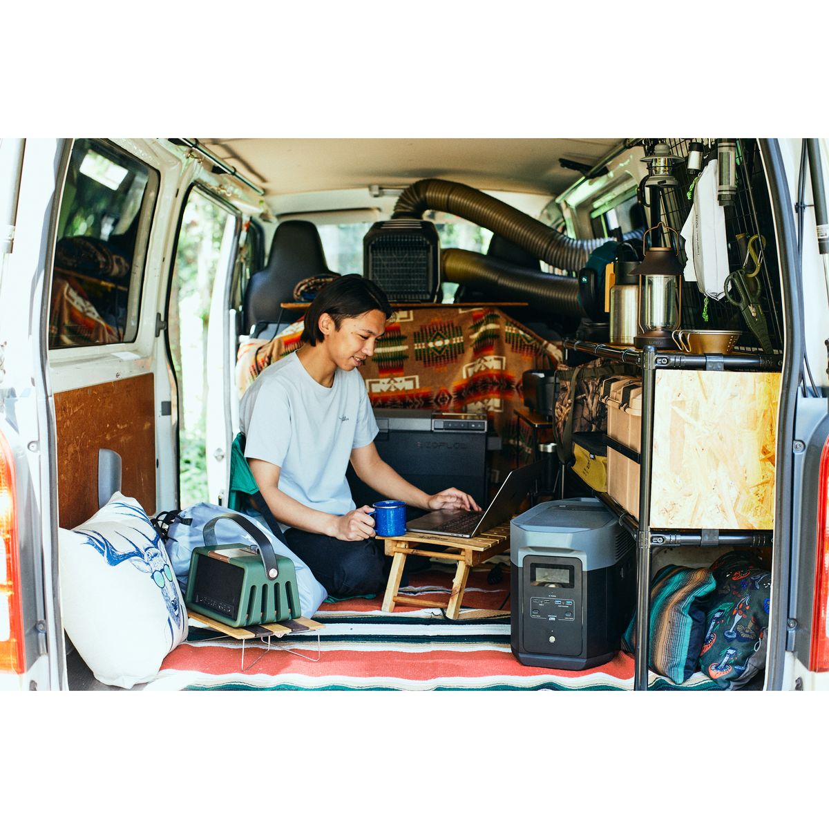 EcoFlow DELTA 2 Portable Power Station – 1024Wh LiFePO4 Battery, 1800W AC Output, Solar Ready, Fast Charging