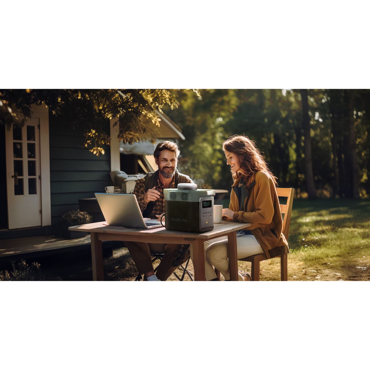 EcoFlow DELTA 2 Portable Power Station – 1024Wh LiFePO4 Battery, 1800W AC Output, Solar Ready, Fast Charging