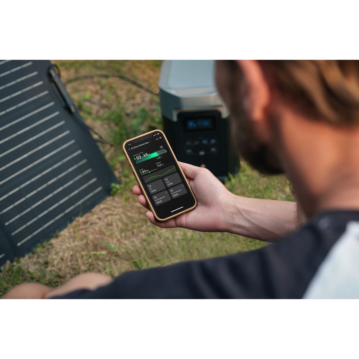 EcoFlow DELTA 2 Portable Power Station – 1024Wh LiFePO4 Battery, 1800W AC Output, Solar Ready, Fast Charging