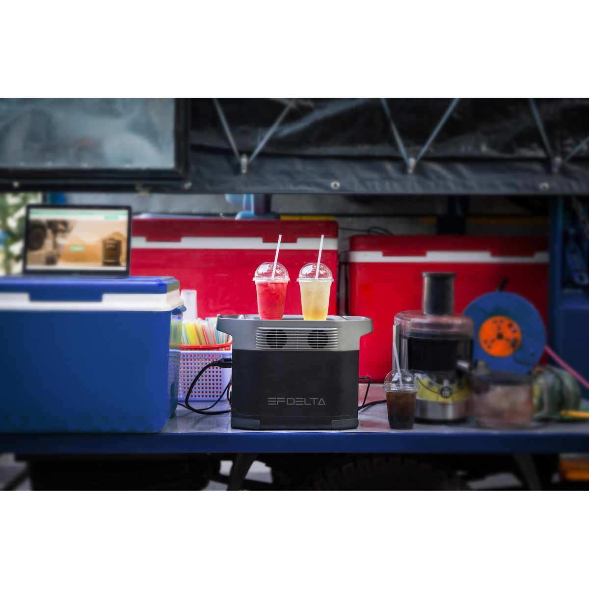 EcoFlow DELTA 2 Portable Power Station – 1024Wh LiFePO4 Battery, 1800W AC Output, Solar Ready, Fast Charging