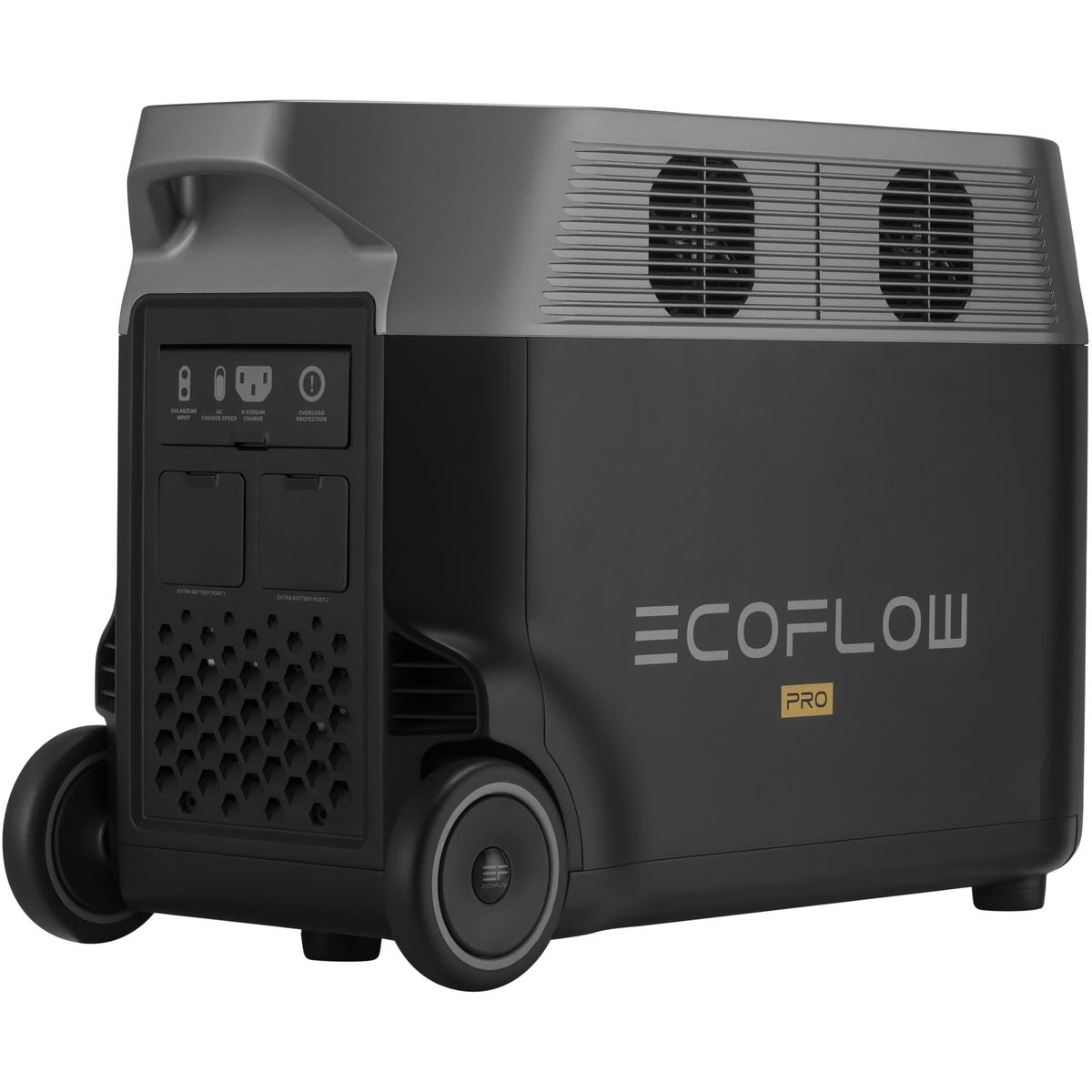 EcoFlow DELTA Pro Portable Power Station – 3600Wh LiFePO4, 3600W AC Output, 1600W Solar Input, Wi-Fi/Bluetooth