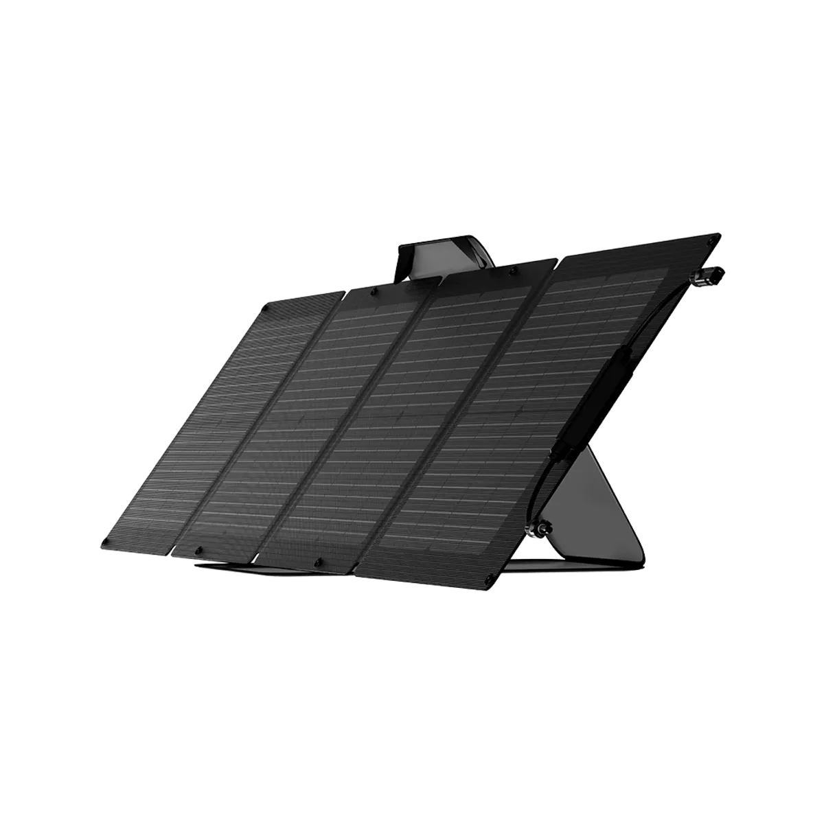 EcoFlow 110W Portable Solar Panel – Foldable Monocrystalline with Kickstand, IP68 Waterproof, MC4 to XT60 Cable for Power Stations