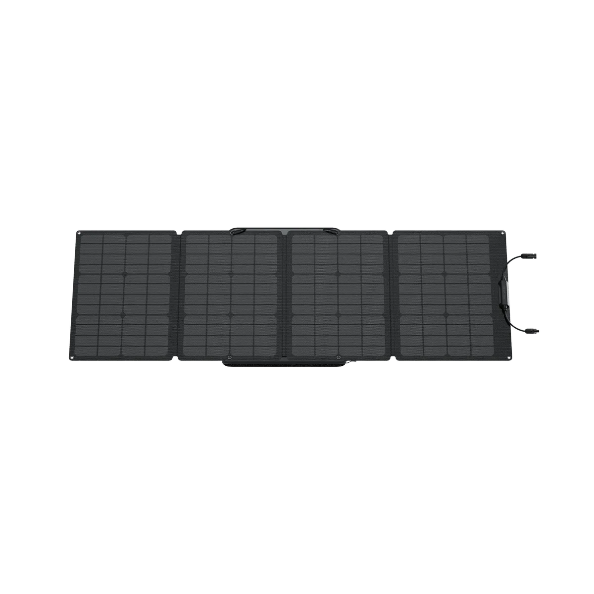 EcoFlow 110W Portable Solar Panel – Foldable Monocrystalline with Kickstand, IP68 Waterproof, MC4 to XT60 Cable for Power Stations