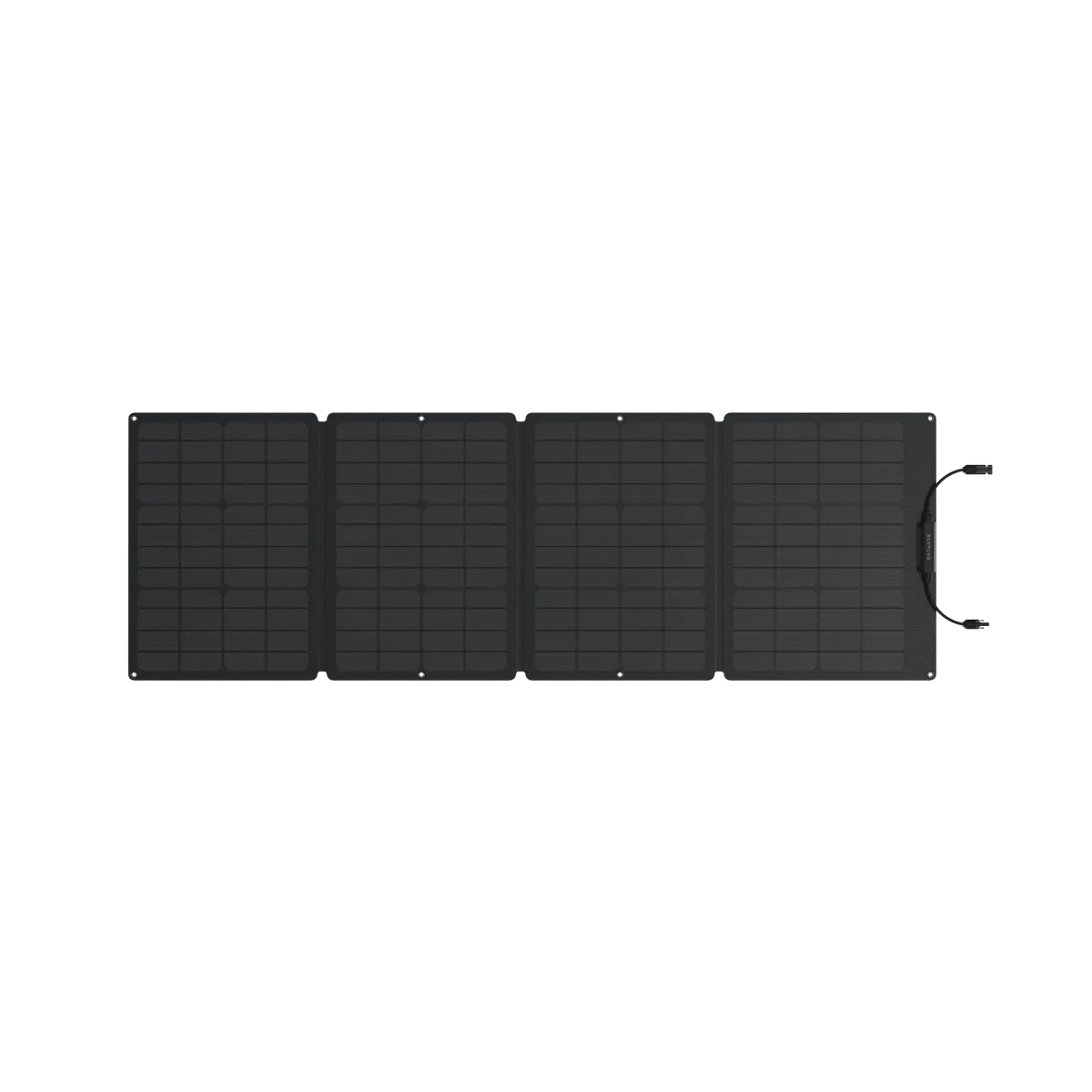 EcoFlow 110W Portable Solar Panel – Foldable Monocrystalline with Kickstand, IP68 Waterproof, MC4 to XT60 Cable for Power Stations