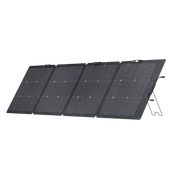 EcoFlow NextGen 220W Bifacial Portable Solar Panel – TOPCon Cells, 25% Efficient, IP68, Adjustable Kickstand, Dual‑Sided Power Boost