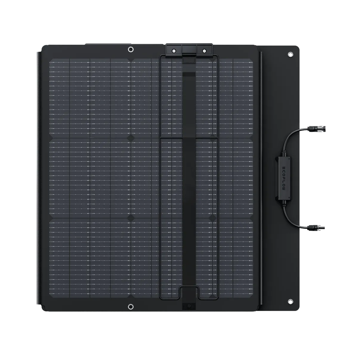 EcoFlow NextGen 220W Bifacial Portable Solar Panel – TOPCon Cells, 25% Efficient, IP68, Adjustable Kickstand, Dual‑Sided Power Boost