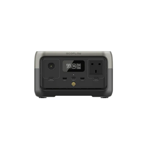 EcoFlow RIVER 2- ZMR600-B-UK Portable Power Station