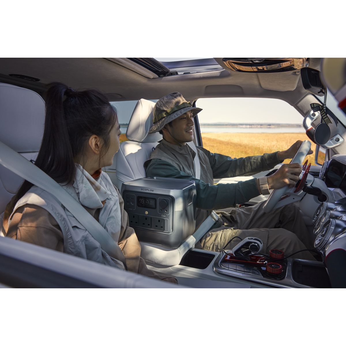 EcoFlow RIVER 2 Pro Portable Power Station – 768Wh LiFePO4, 800W AC Output, X-Boost 1600W, Fast Charging