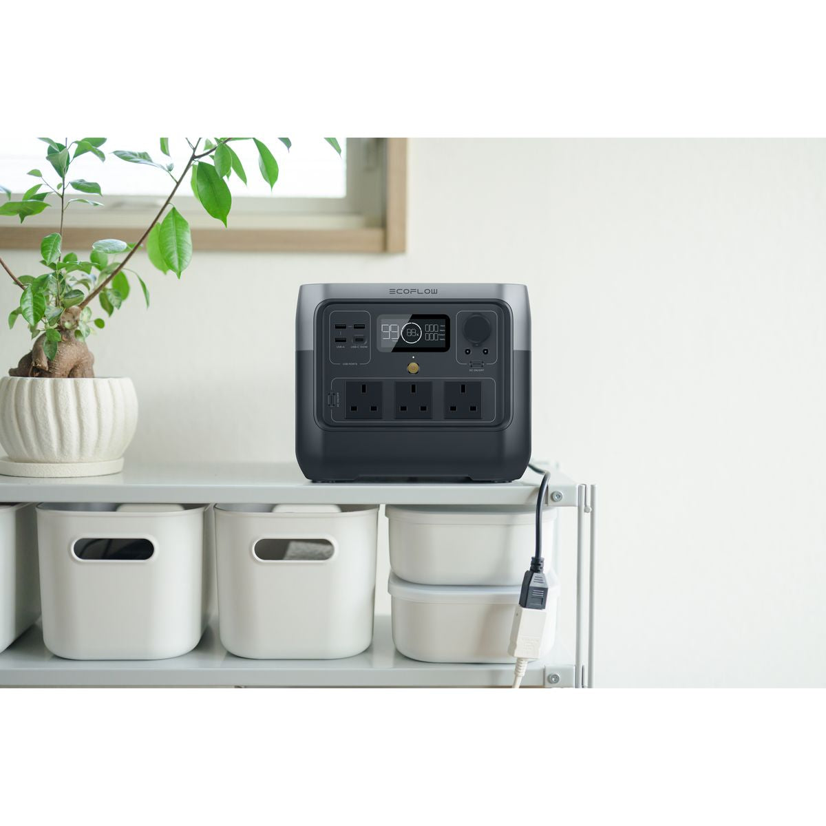 EcoFlow RIVER 2 Pro Portable Power Station – 768Wh LiFePO4, 800W AC Output, X-Boost 1600W, Fast Charging