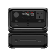 ECOFLOW RIVER 3 MAX Portable Power Station, 576Wh LiFePO4 Battery, 600W AC Output (Surge 1200W), Solar & Car Charging, Wi-Fi/Bluetooth Control