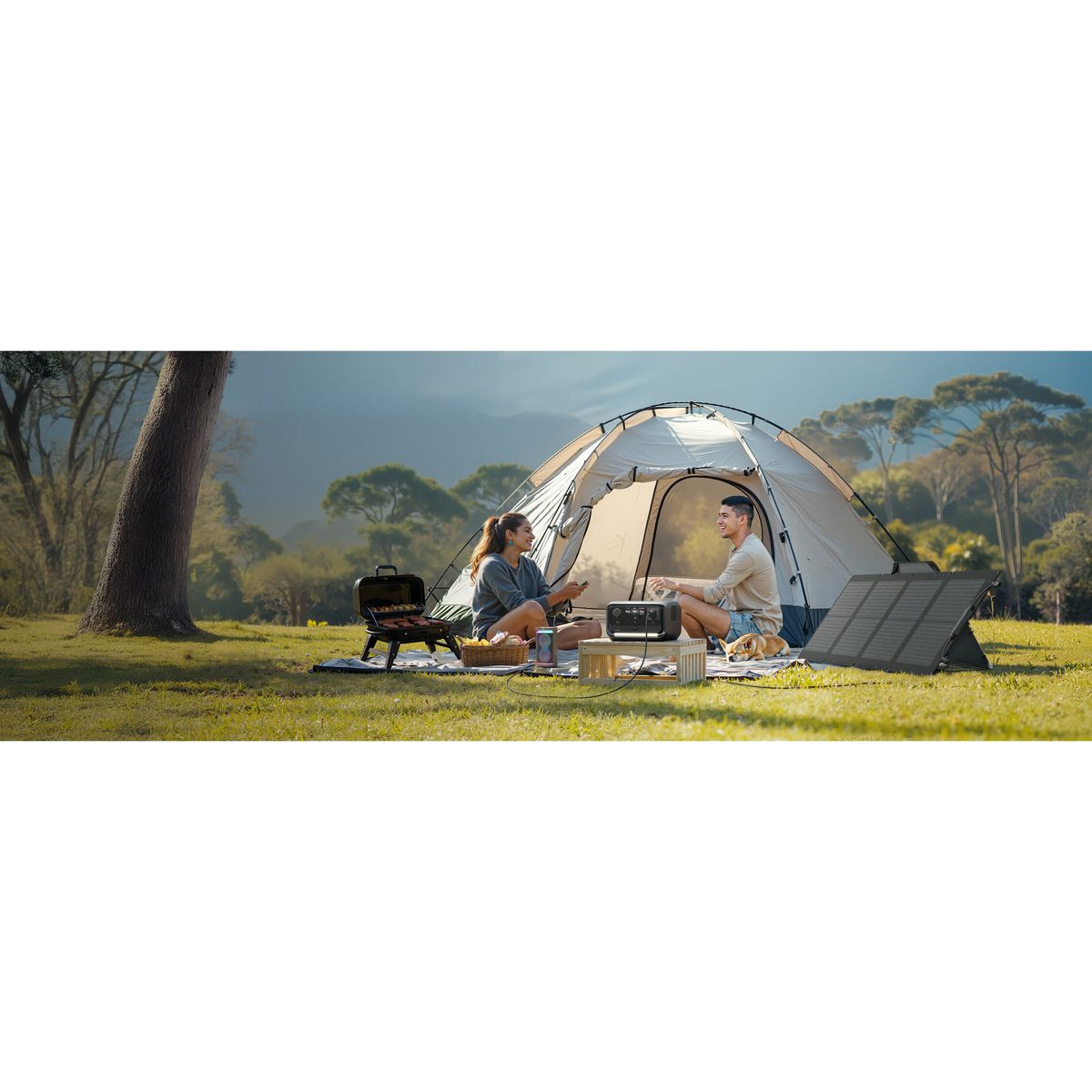 EcoFlow RIVER 3 Plus Portable Power Station – 286Wh LiFePO4 (Expandable), 600W AC Output, UPS <10ms, Solar Ready