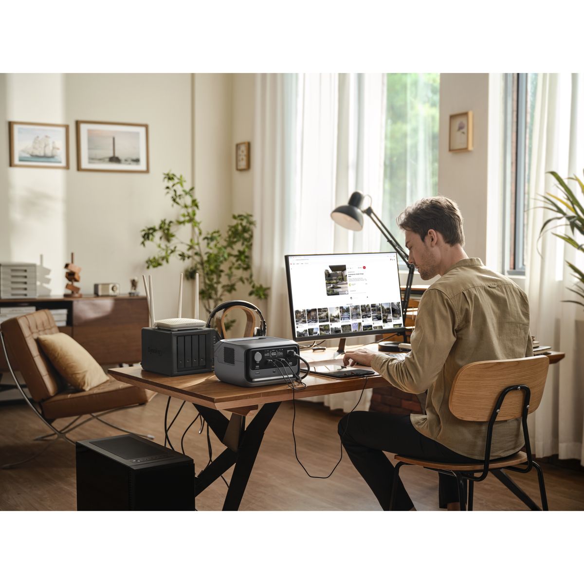 EcoFlow RIVER 3 Plus Portable Power Station – 286Wh LiFePO4 (Expandable), 600W AC Output, UPS <10ms, Solar Ready