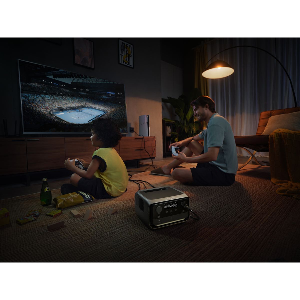 EcoFlow RIVER 3 Plus Portable Power Station – 286Wh LiFePO4 (Expandable), 600W AC Output, UPS <10ms, Solar Ready