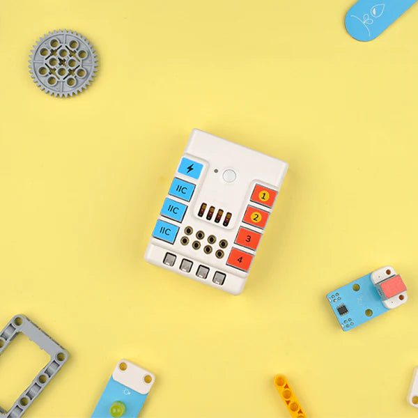ELECFREAKS Nezha 48-in-1 Inventor's Kit – Expandable micro:bit STEM Kit with 400+ Bricks & 11 Sensors