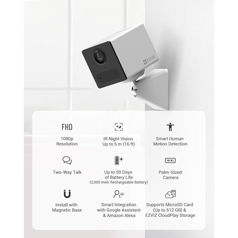 EZVIZ CB2  Wi-Fi Smart Home Battery Camera