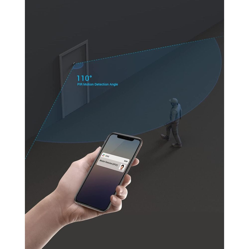 جرس باب EZVIZ DP2C بدون أسلاك