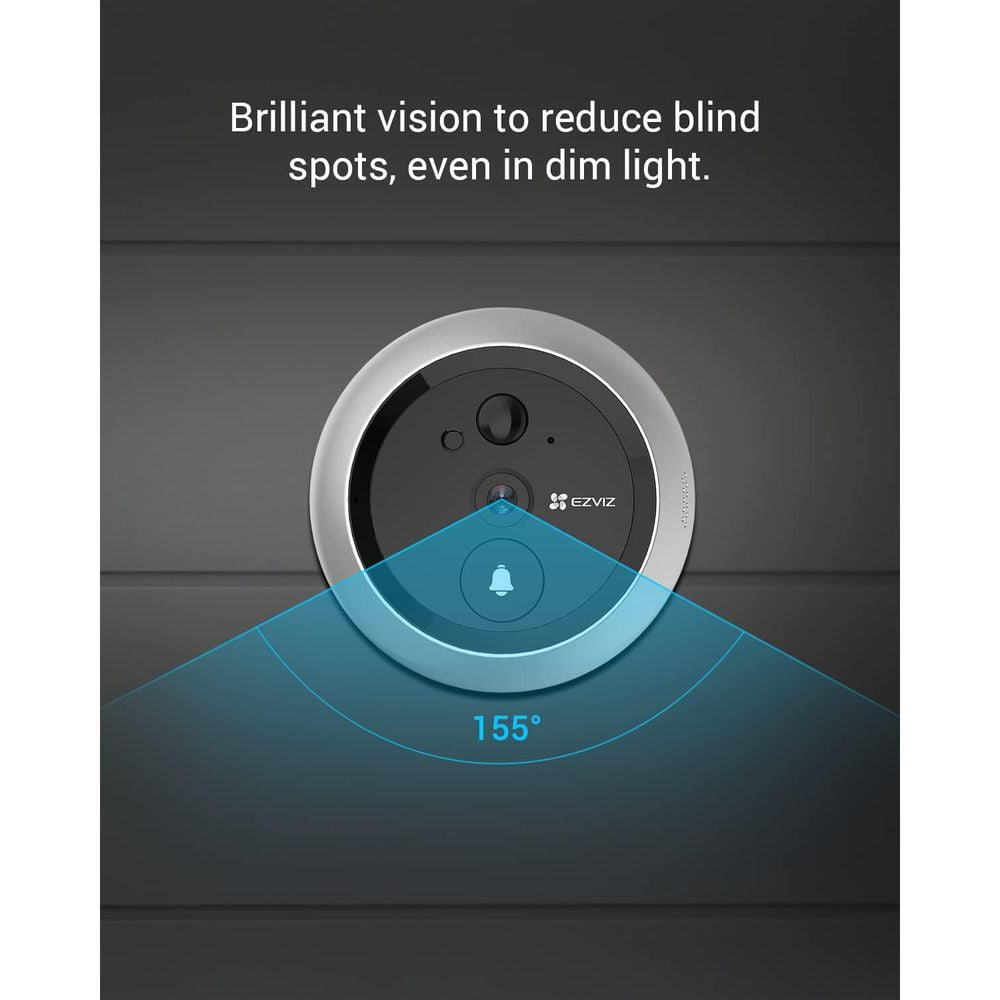 جرس باب EZVIZ DP2C بدون أسلاك