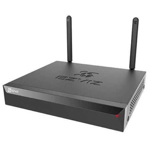 مسجل فيديو رقمي لاسلكي EZVIZ X5S مع مخرج HDMI/VGA، يدعم دقة 3K، سعة تخزين 8 تيرابايت، H.265، ما يصل إلى 8 كاميرات Wi-Fi، هوائي مزدوج، متوافق مع ONVIF
