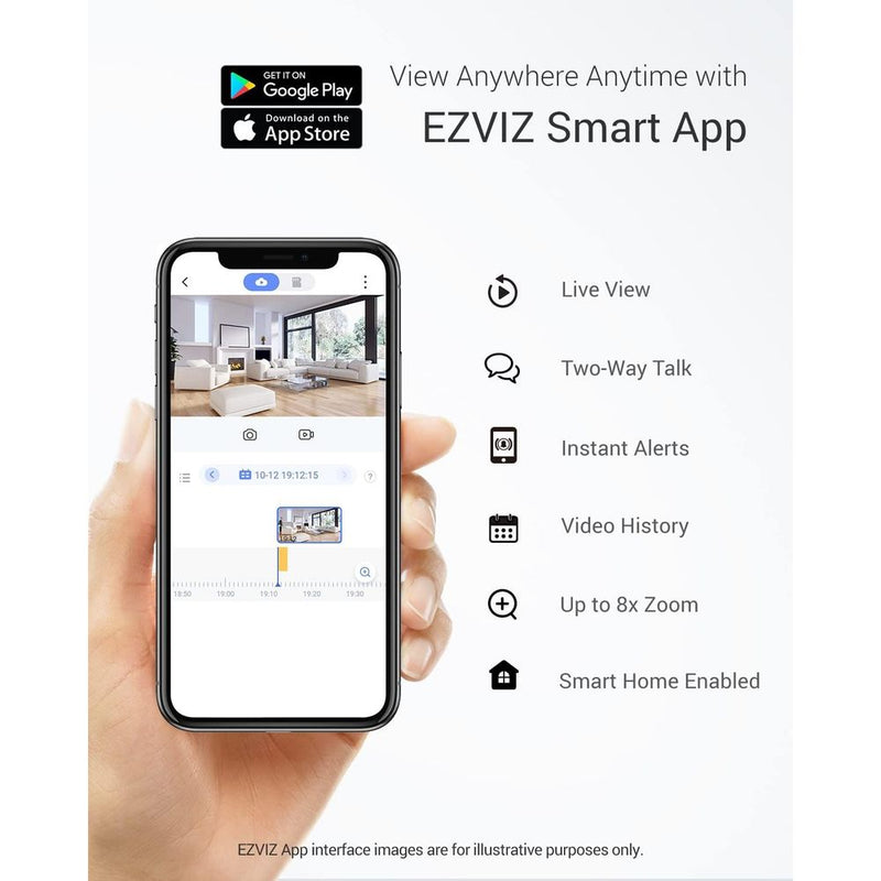 EZVIZ C1C HD Resolution Indoor Wi-Fi Camera