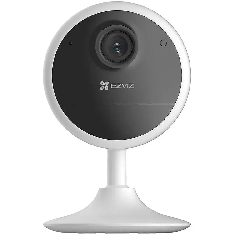 كاميرا EZVIZ CB1 داخلية تعمل بالبطارية بدقة 1080 بكسل مع خاصية اكتشاف الأشخاص، ومحادثة ثنائية الاتجاه، وقاعدة مغناطيسية، ورؤية ليلية بالأشعة تحت الحمراء، وعمر بطارية يصل إلى 40 يومًا