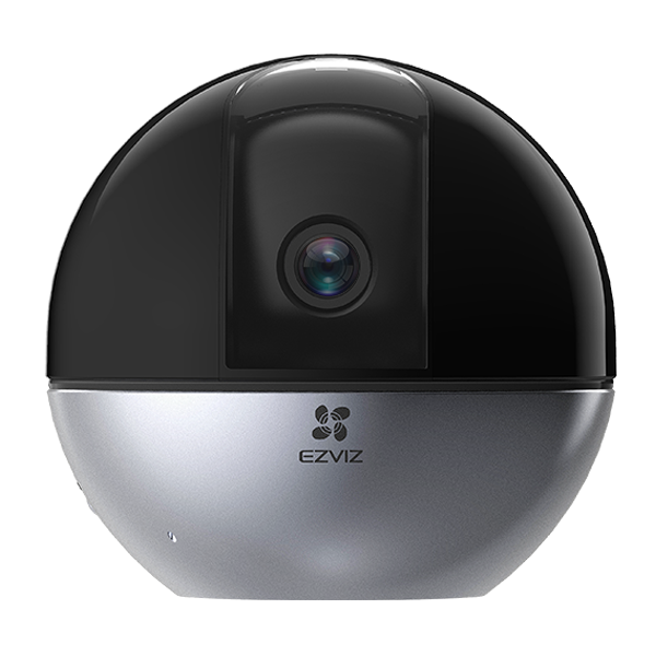EZVIZ E6 3K Smart Home Security Camera with AI Detection, 360° Pan-Tilt, Two-Way Audio, Dual-Band Wi-Fi, Works with Alexa