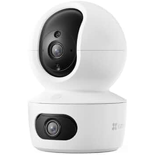 EZVIZ TY7 Dual-Lens 4MP Indoor Smart Wi-Fi Camera, Color Night Vision, AI Human Detection, 360° Panoramic View