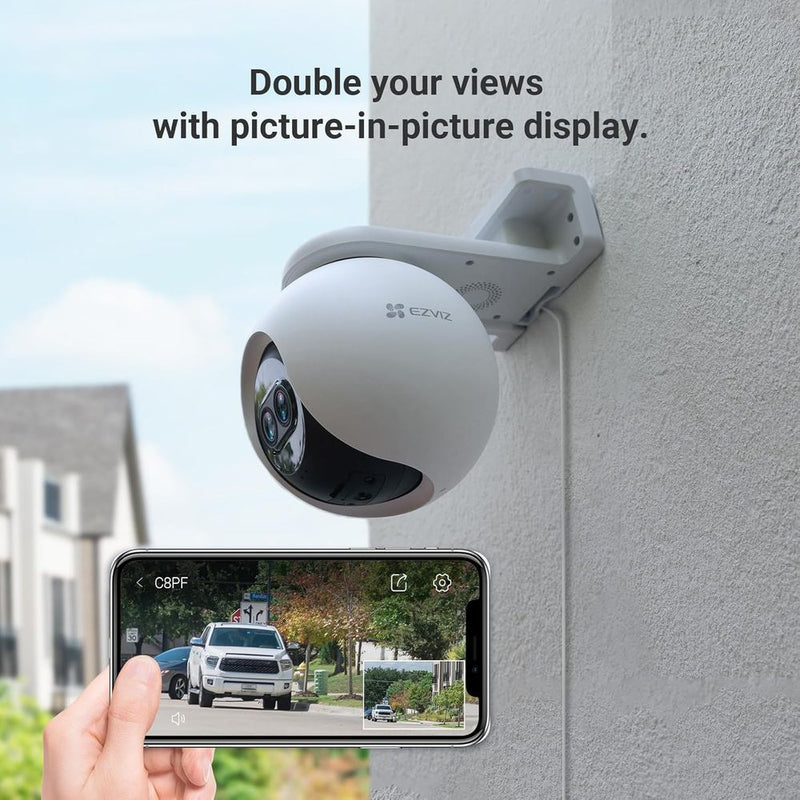 EZVIZ C8PF  Dual-Lens Pan & Tilt Wi-Fi Camera