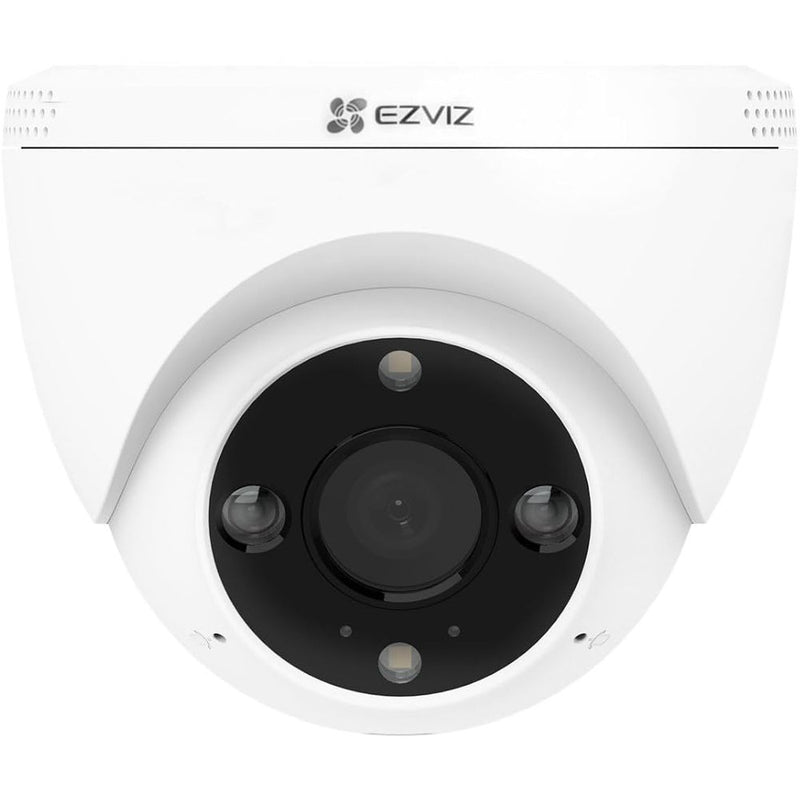 EZVIZ H4 2K Wi-Fi Smart Home Camera, IP67, Color Night Vision, 2-Way Audio, Dual Antennas, AI Motion Detection, Siren & Strobe, 512GB Support