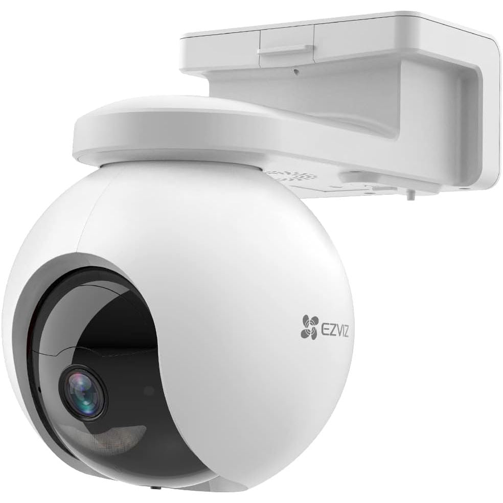 EZVIZ 8MP 4K Smart Home Battery Security Camera Kit, 360° Pan & Tilt, AI Human & Vehicle Detection, Color Night Vision, 10400mAh