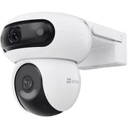 كاميرا EZVIZ CS-HB90 الذكية الخارجية، عدسات مزدوجة 2K+ 4MP، تتبع ذكي تلقائي، تعمل بالبطارية، رؤية ليلية ملونة