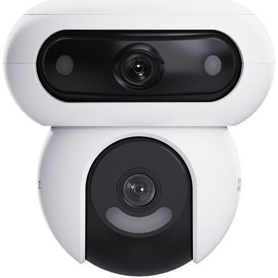 كاميرا EZVIZ CS-HB90 الذكية الخارجية، عدسات مزدوجة 2K+ 4MP، تتبع ذكي تلقائي، تعمل بالبطارية، رؤية ليلية ملونة