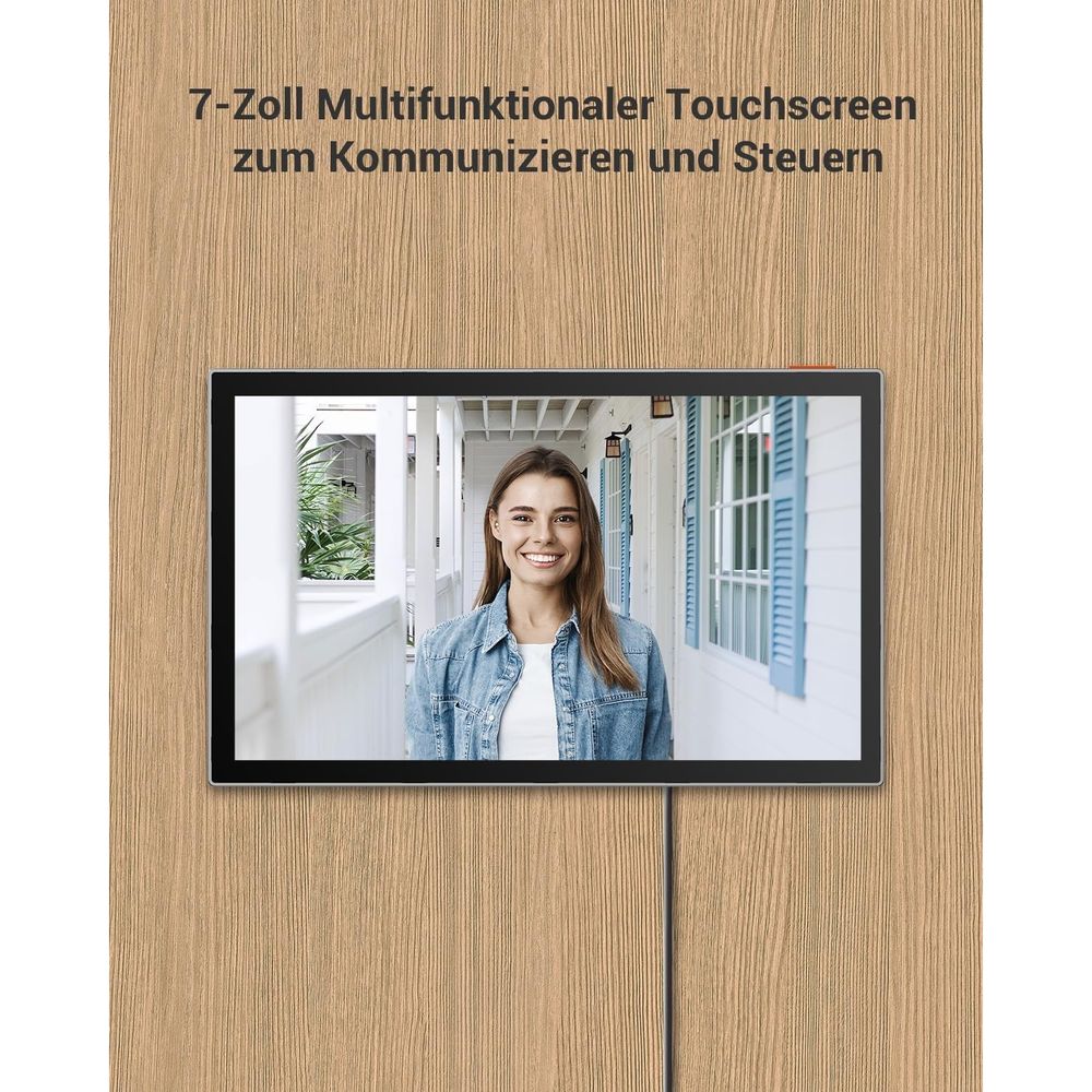 EZVIZ HP7 Smart Video Doorphone with 2K Camera, 7" Touch Screen & Dual-Band Wi-Fi
