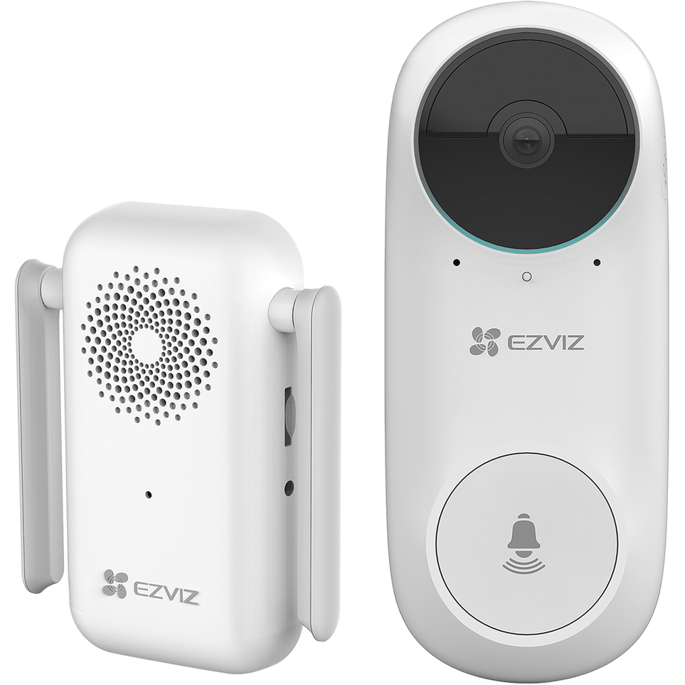 EZVIZ DB2C Kit Wire-Free Video Doorbell with Chime