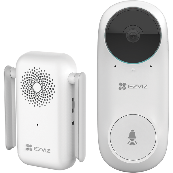 EZVIZ DB2C Kit Wire-Free Video Doorbell with Chime