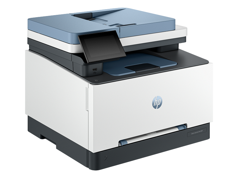 طابعة HP Color LaserJet Pro MFP 3303sdw متعددة الوظائف – طباعة ليزر ملونة، نسخ، مسح ضوئي، واي فاي وإيثرنت، حتى 25 صفحة في الدقيقة، طباعة مزدوجة تلقائية، شاشة لمس 4.3 بوصة