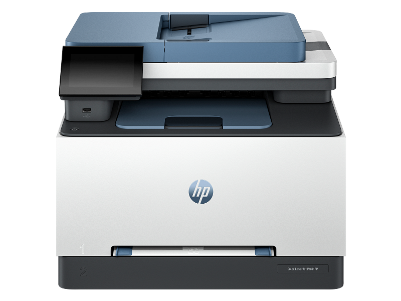 طابعة HP Color LaserJet Pro MFP 3303sdw متعددة الوظائف – طباعة ليزر ملونة، نسخ، مسح ضوئي، واي فاي وإيثرنت، حتى 25 صفحة في الدقيقة، طباعة مزدوجة تلقائية، شاشة لمس 4.3 بوصة