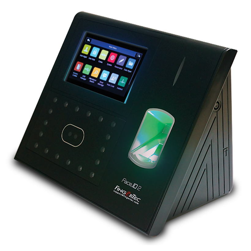 FingerTec Face ID 2 البيومترية وقت الحضور والتحكم في الوصول