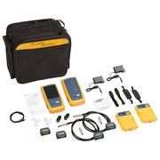 Fluke Networks Cable Analyzer Kit – Copper & Fiber Certification Tester with Versiv Mainframe and Accessories