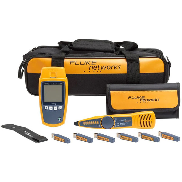 مجموعة التحقق من كابل MicroScanner™ PoE من Fluke Networks