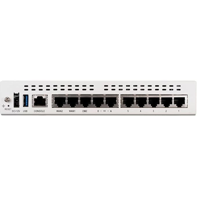 Fortinet FortiGate FG-61F جدار حماية من الجيل الجديد مع ترخيص UTP لمدة سنة واحدة، سرعة جدار حماية 10 جيجابت في الثانية، تصميم مكتبي