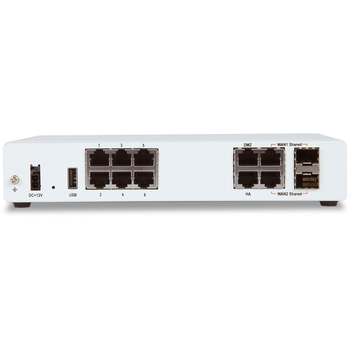 جدار حماية Fortinet FortiGate FG-81F من الجيل الجديد مع ترخيص UTP لمدة سنة، سرعة جدار حماية ١٠ جيجابت في الثانية، محول مدمج، SD-WAN وSSL VPN