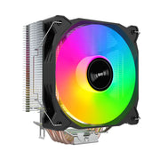 Huntkey Frozen 400SE RGB CPU Cooler – 4 Heat Pipes, 120 mm Fan
