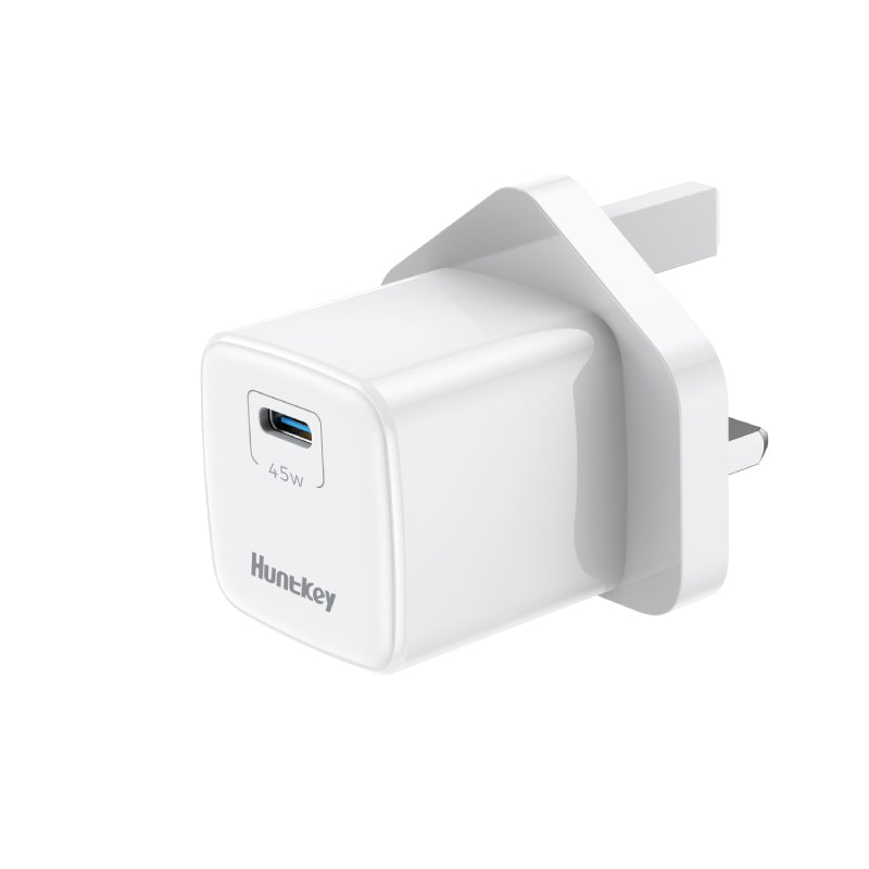 Huntkey G45 GaN Fast Charger 45 W – USB-C Ports