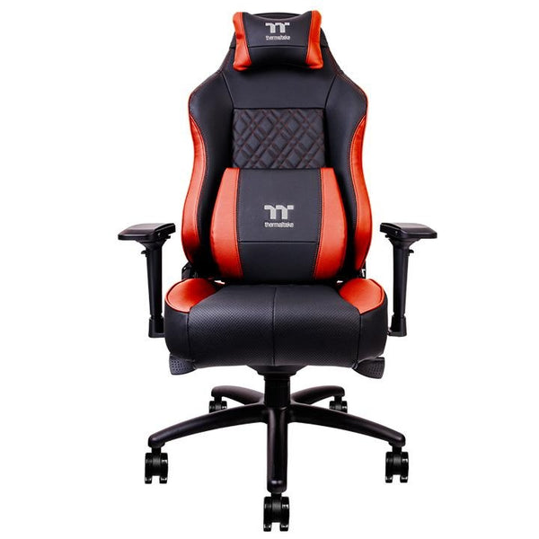 Thermaltake Tt Esports X Comfort Air Gaming Office Chair with 4 On-The-Fly Adjustable Cooling Fans Black/Red